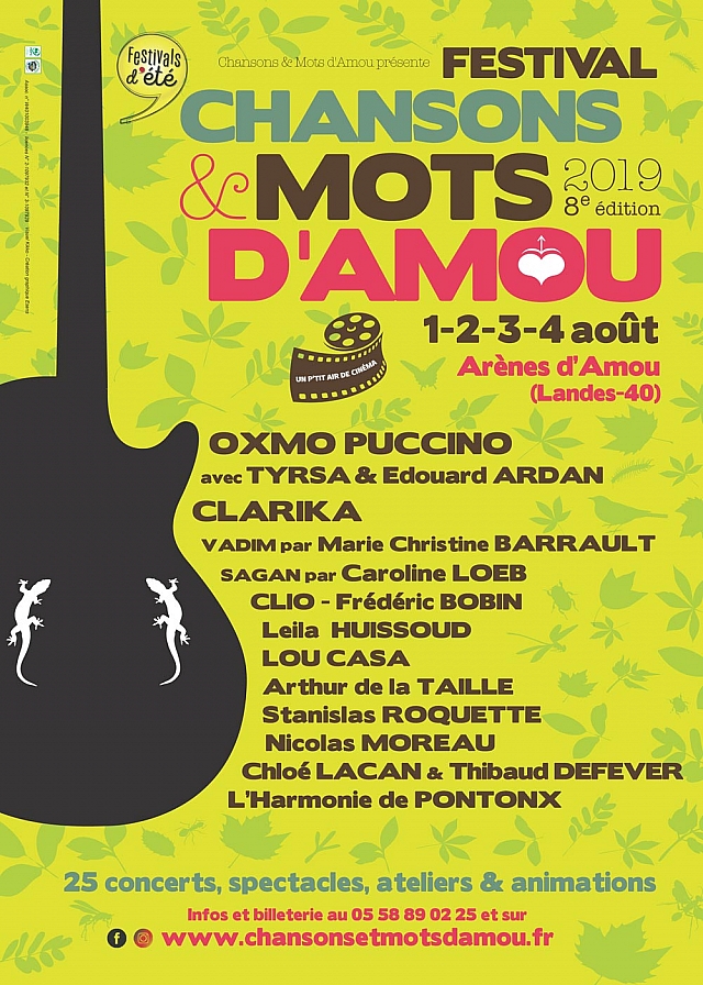 Festival Chansons & Mots d'Amou