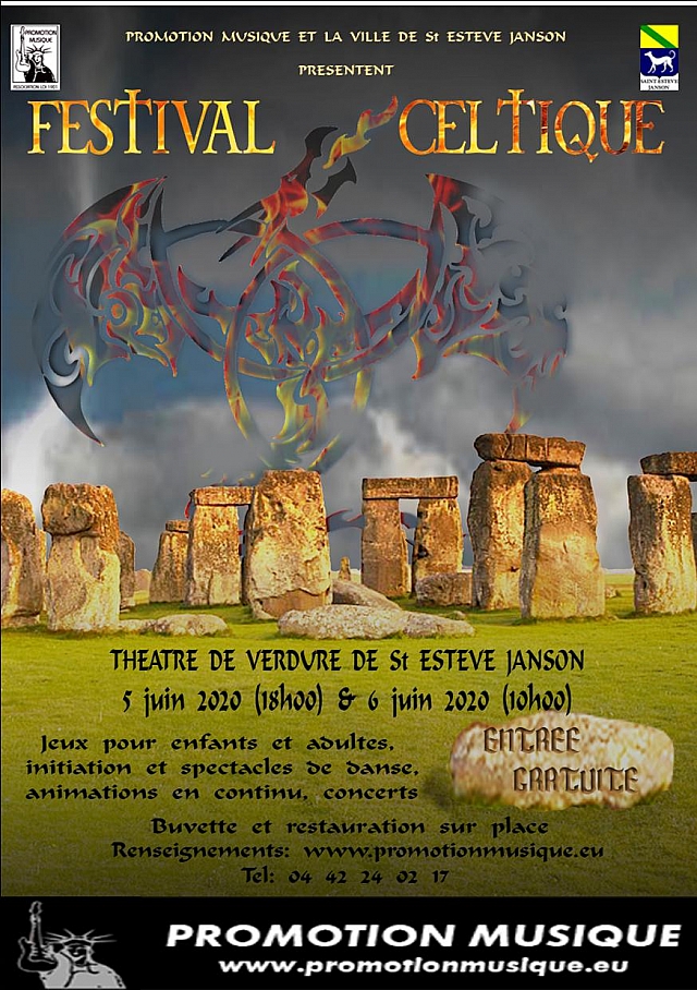Annulé : Festival Celtique De St Esteve Janson 13