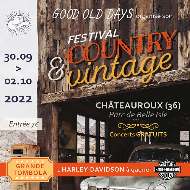 Festival country/vintage/rock'n roll Good Old Days