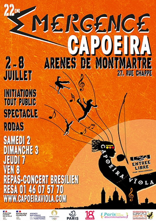 Festival Emergence Capoeira 